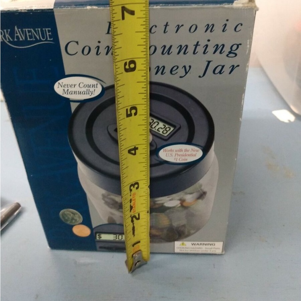 Digital coding counting money jar - Picture 3 of 5